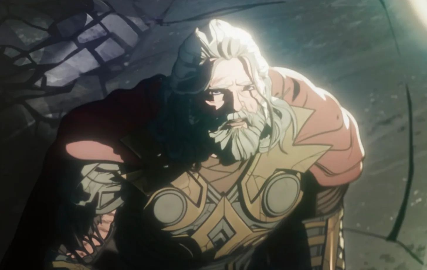 Odin Kneeling
