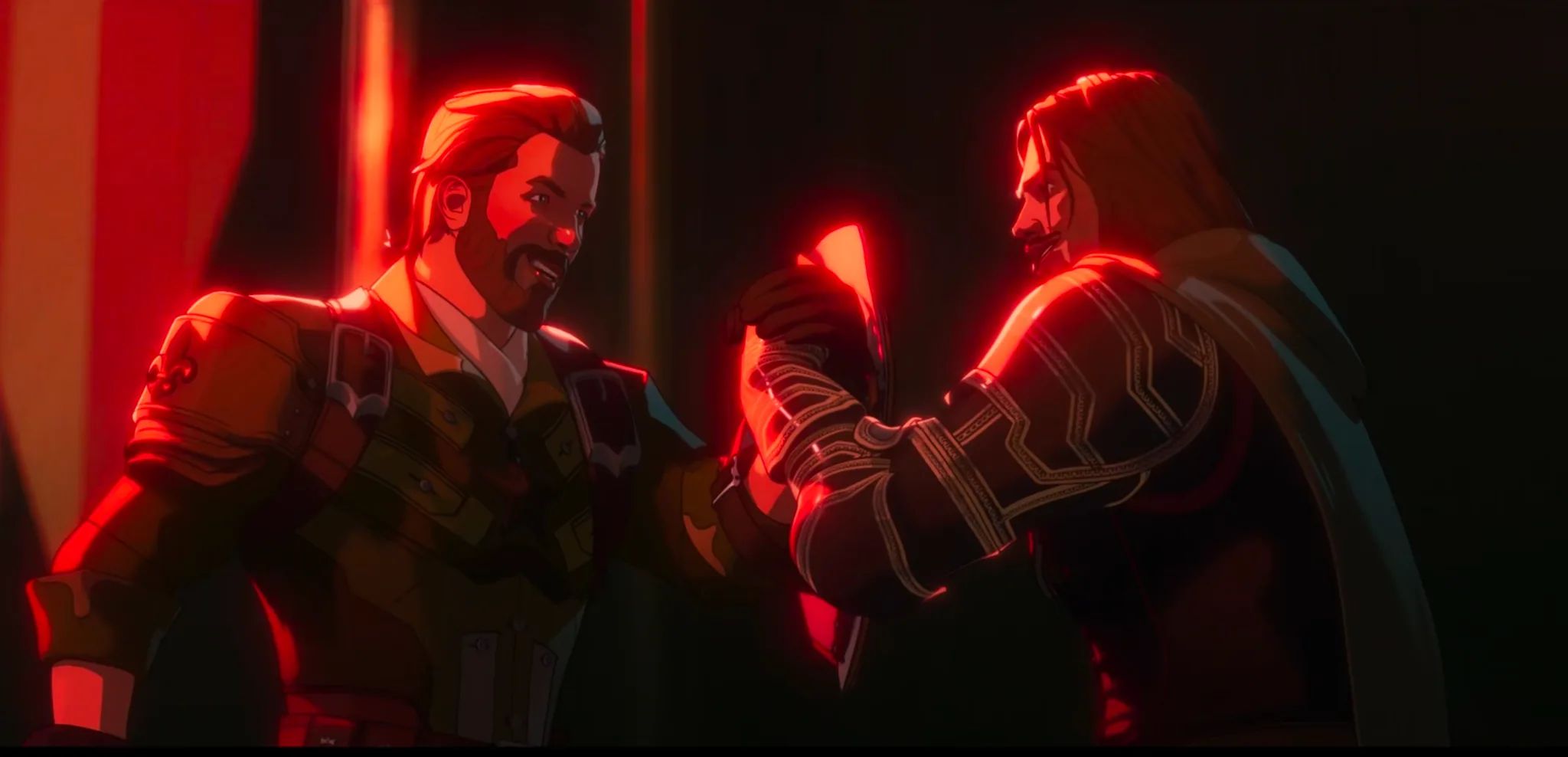 Steve and Bucky