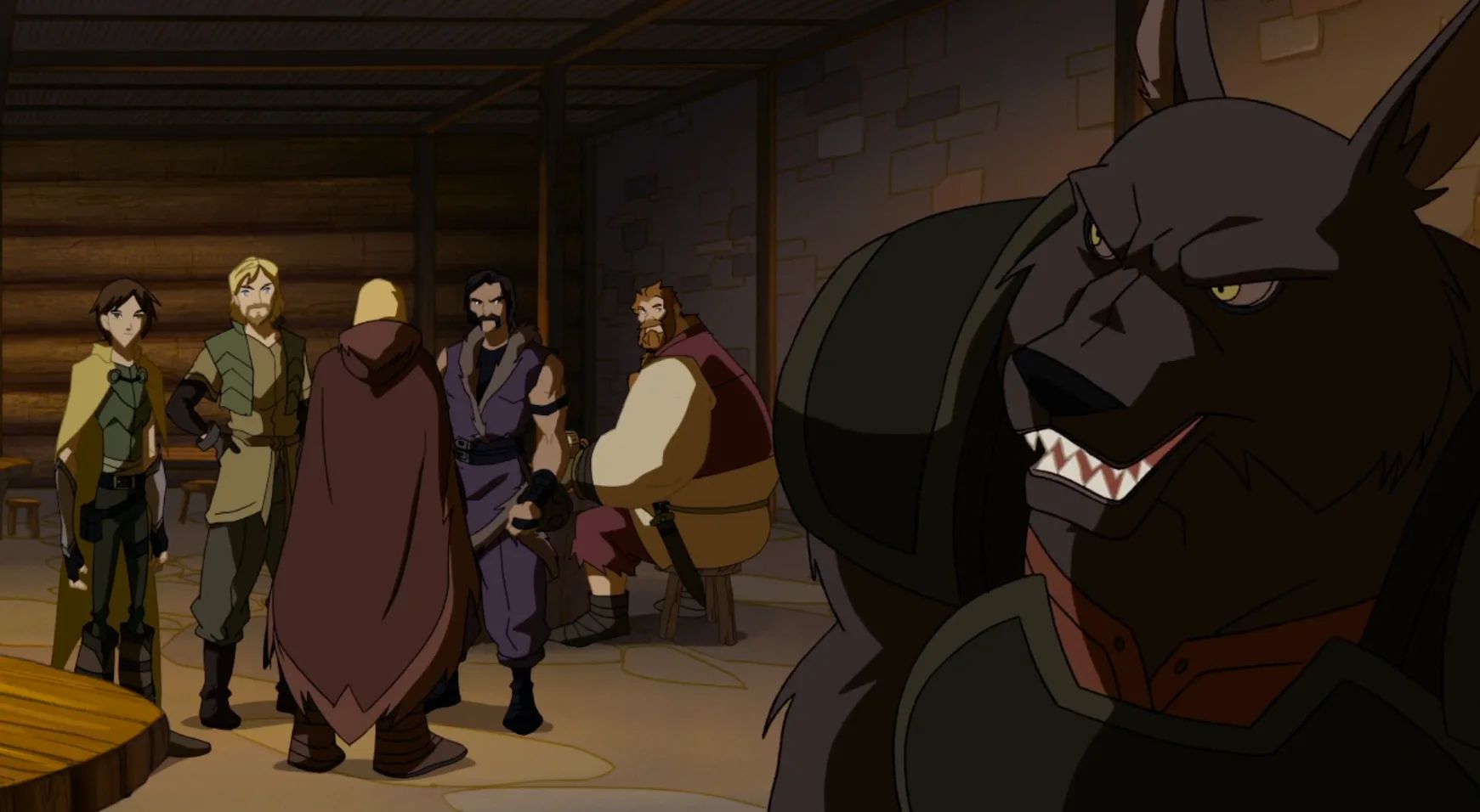 Fenris About to Cause a Rukus