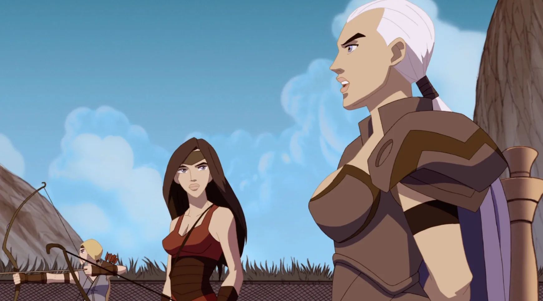 Brunnhilde and Sif