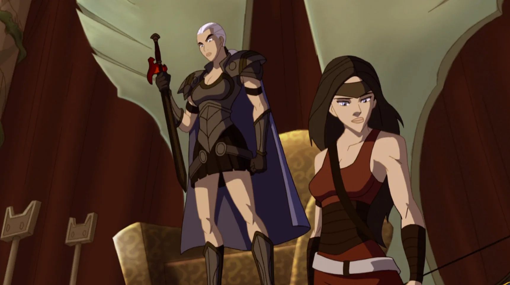 Brunnhilde and Sif