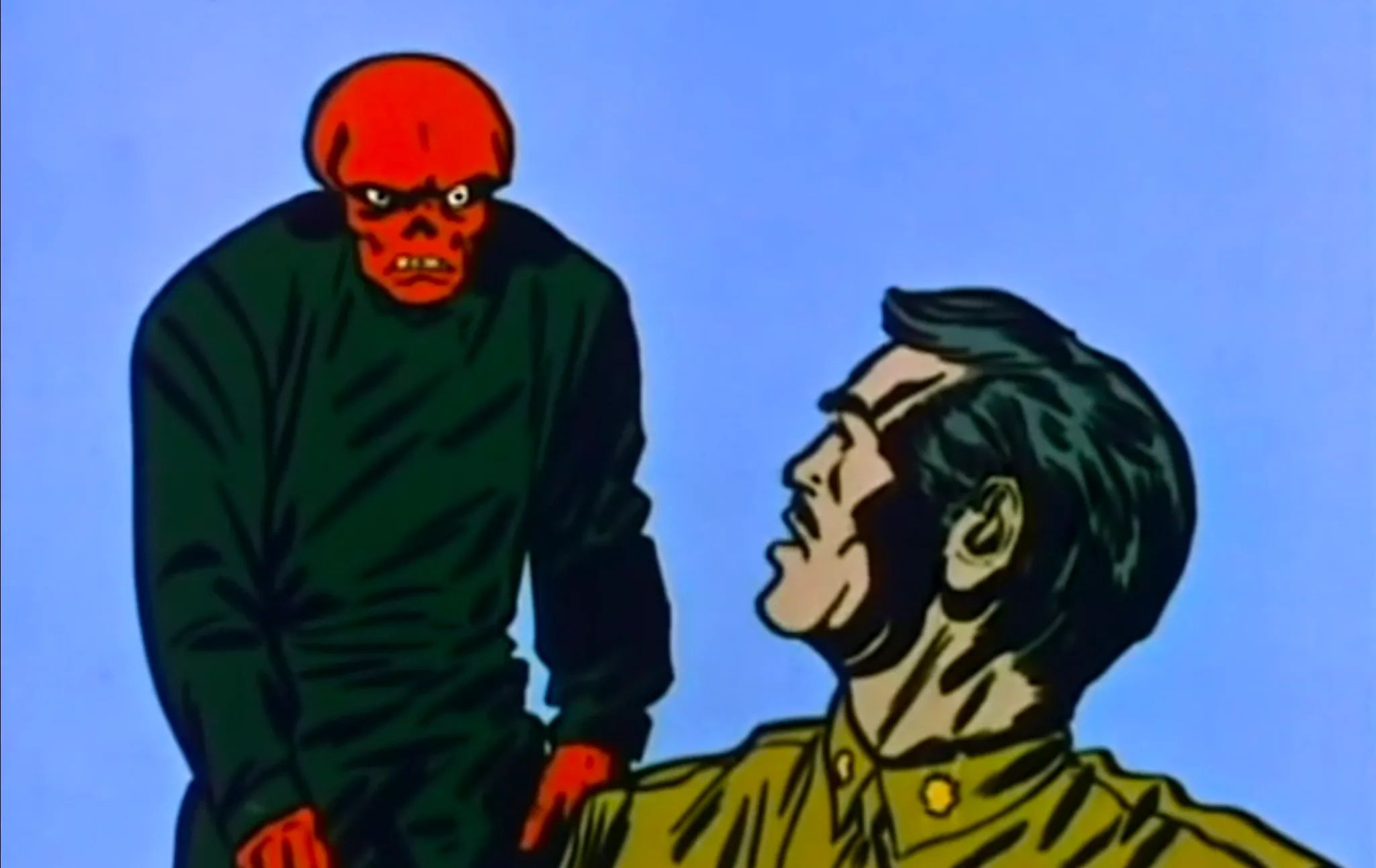 Major Croy meets The Red Skull