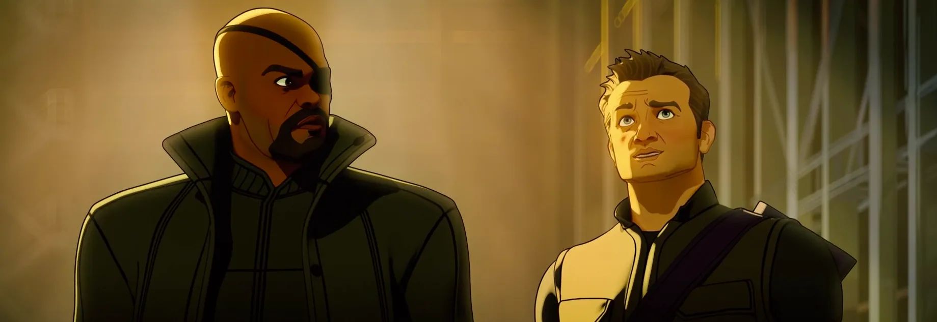 Fury and Hawkeye meet Carter