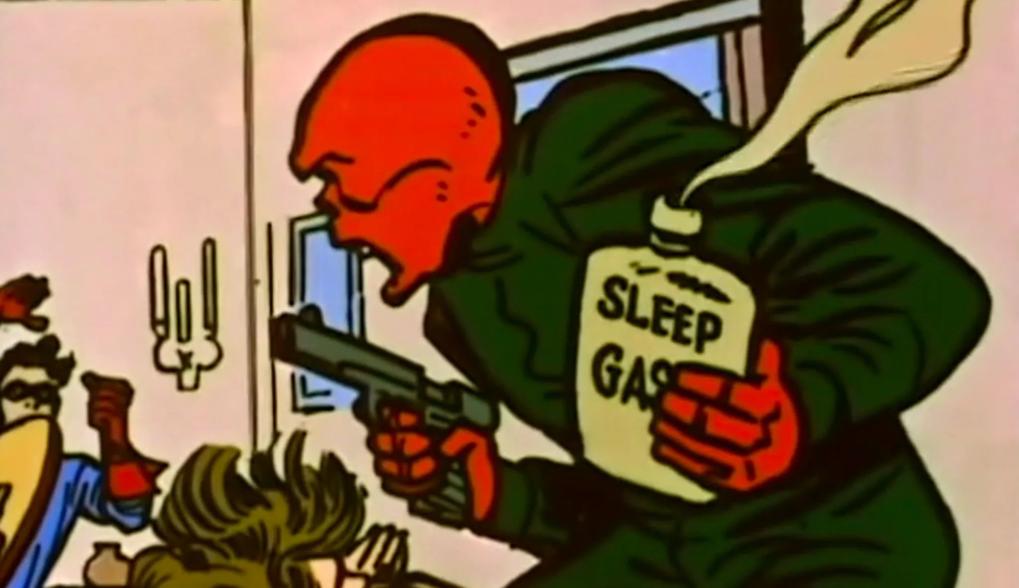 The Red Skull Sleep Gas