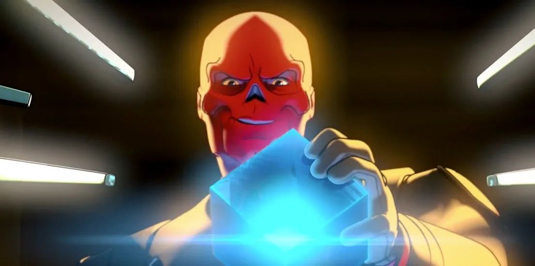 Red Skull Excited