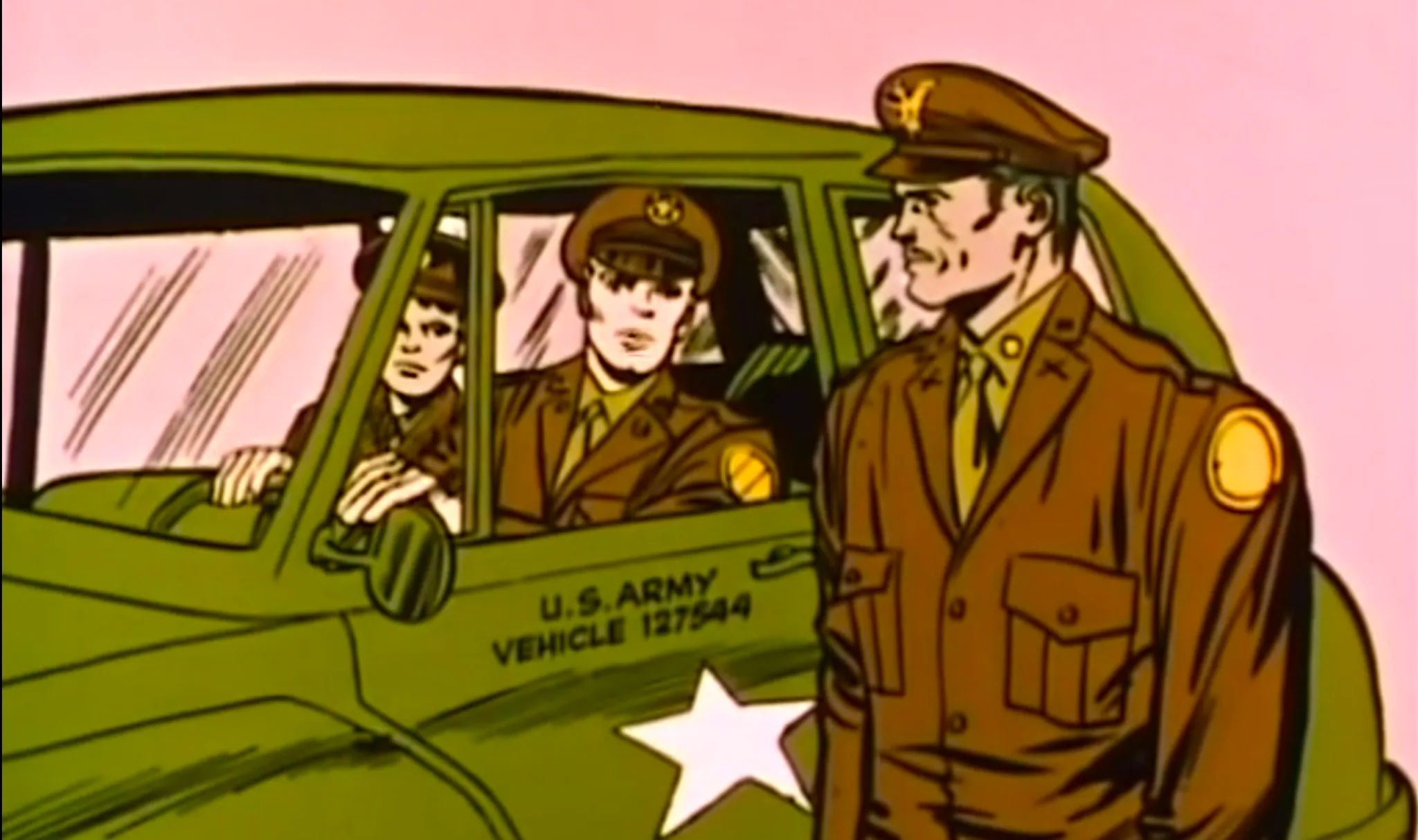 Major Croy Steve and Bucky