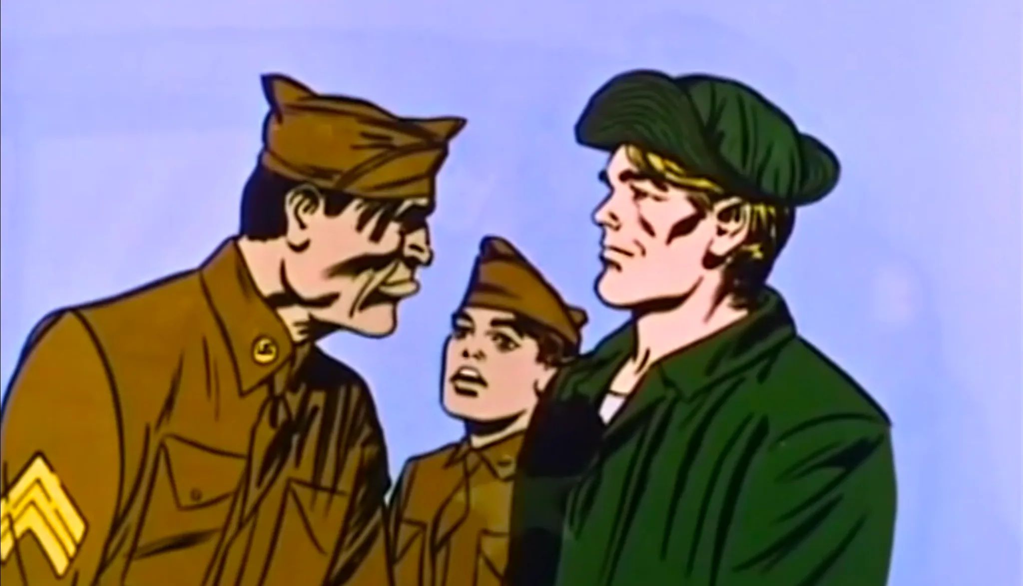 Sergeant Duffy Berating Steve