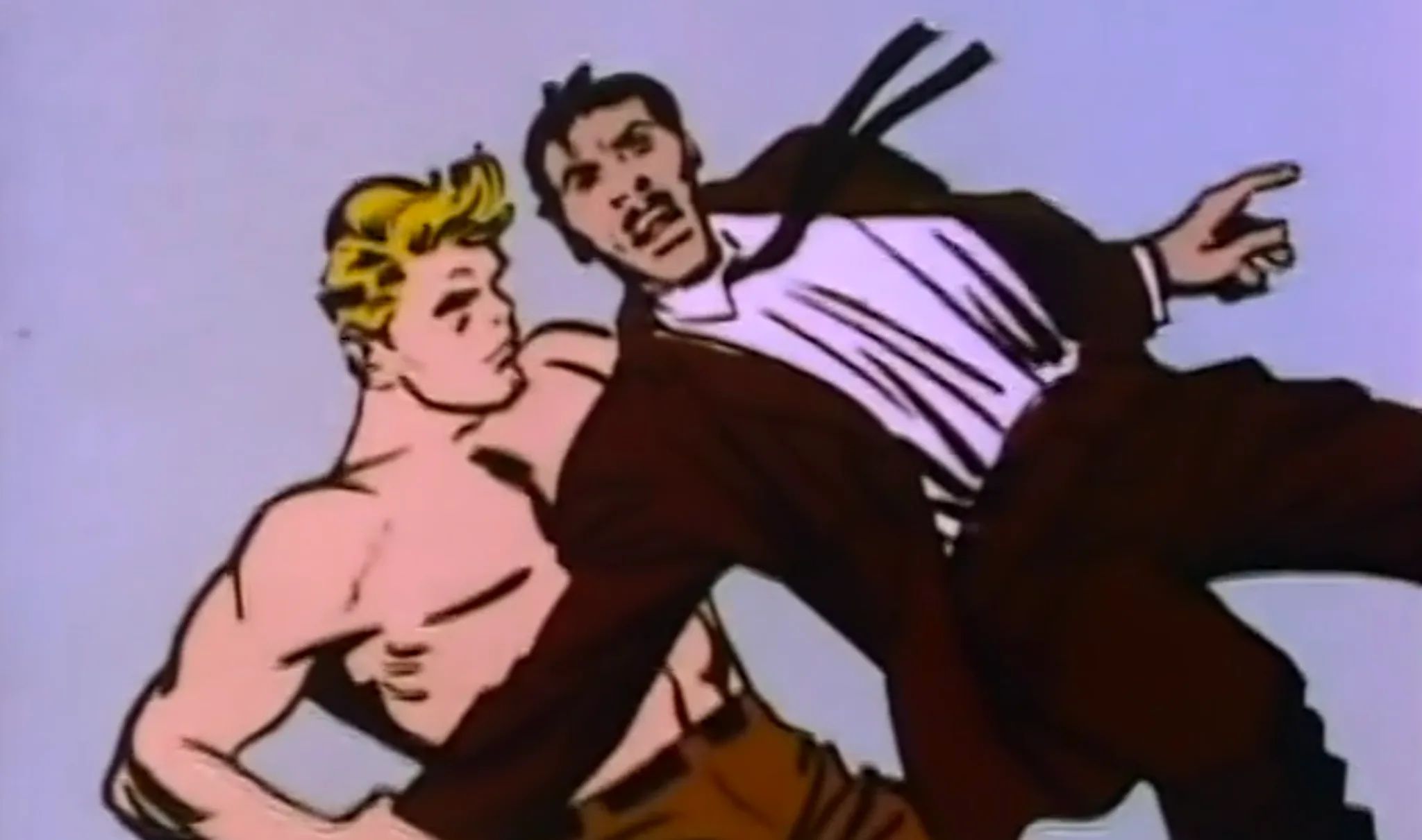 Heinz Kruger Being thrown by Steve