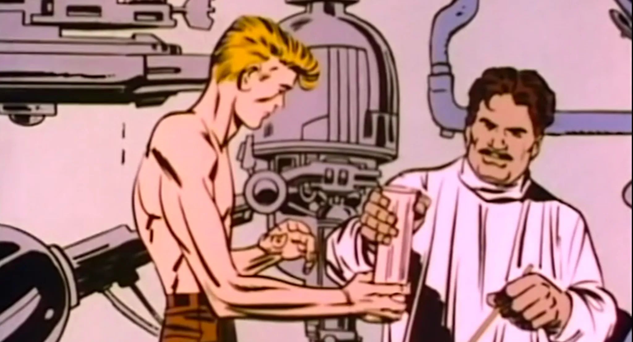 Dr Erskine and Steve