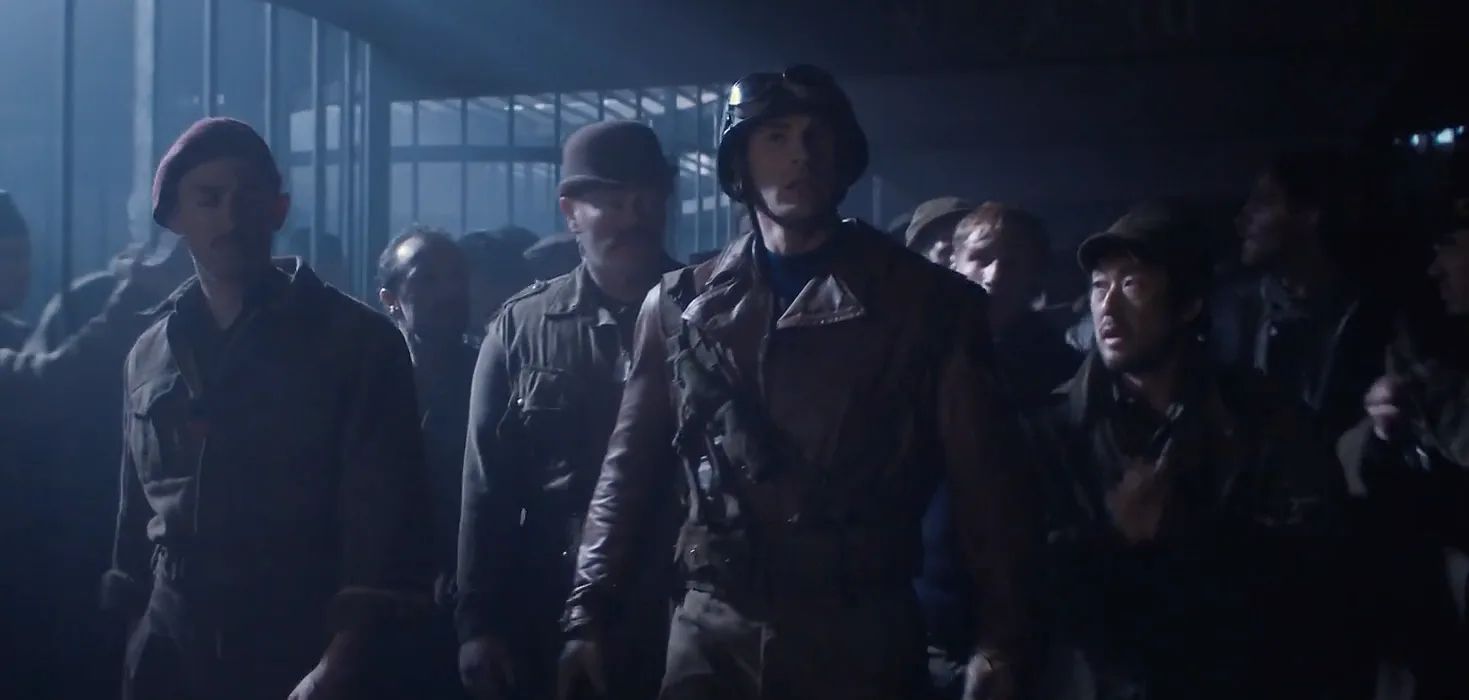 The Howling Commandos Leaving Their Cells