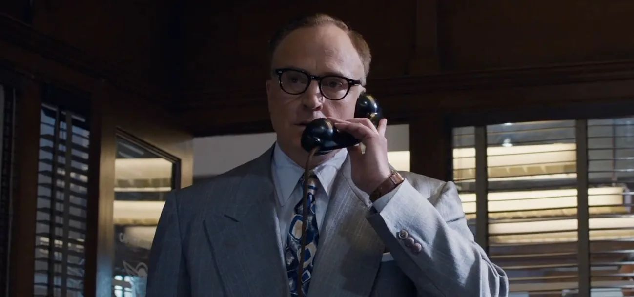 Agent Flynn On the Phone