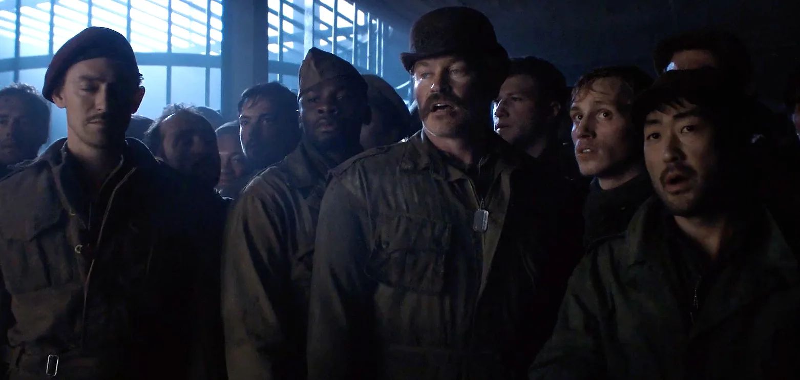The Howling Commandos Surprised