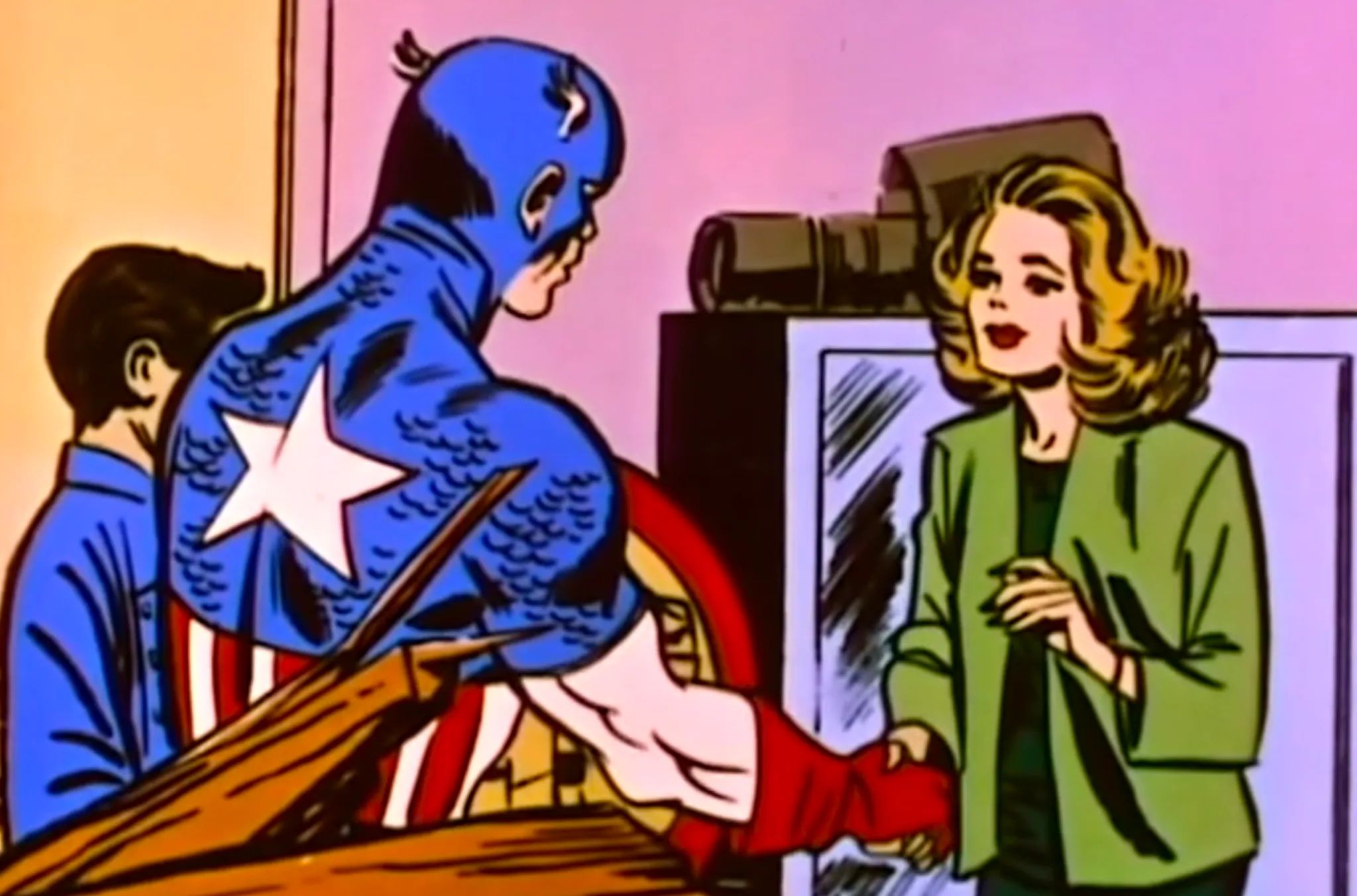 Agent 13 meets Cap