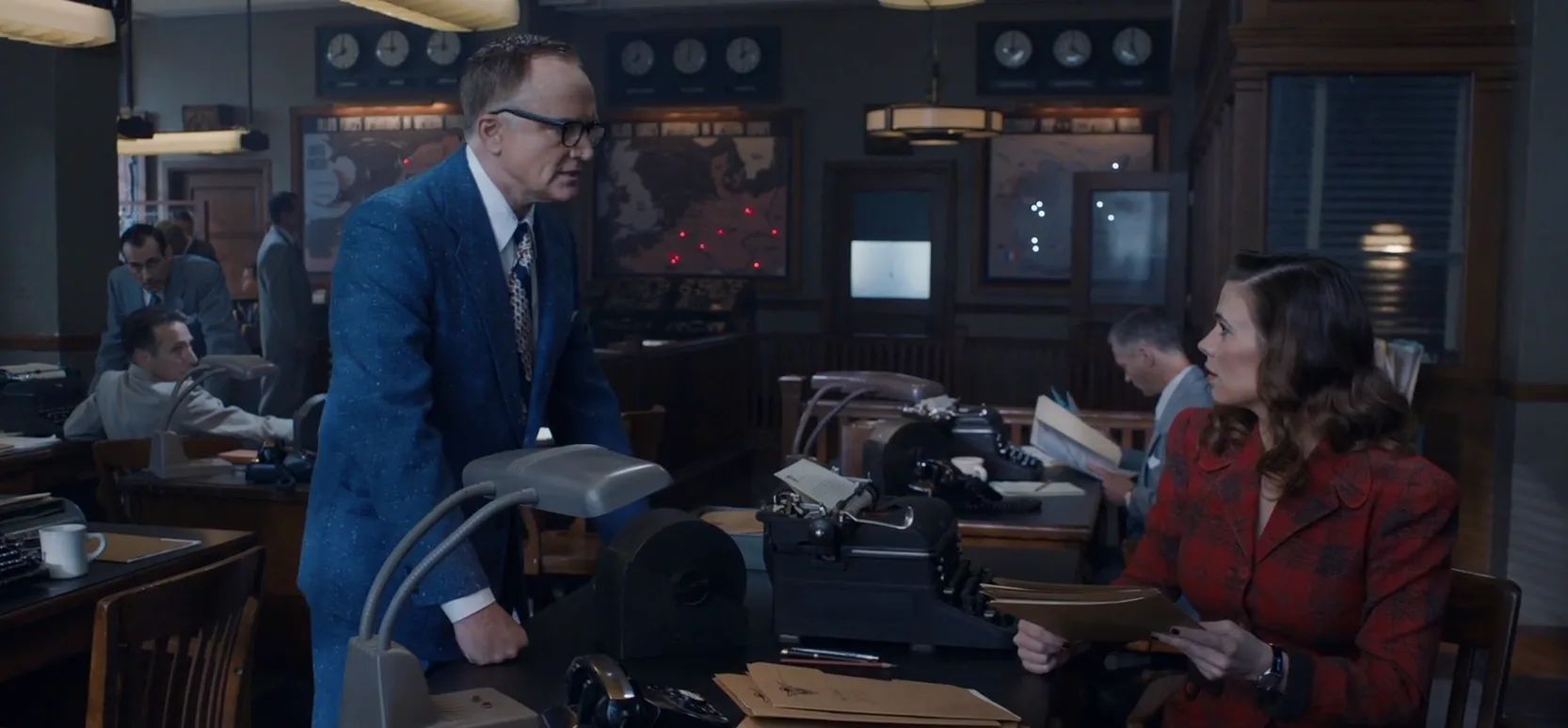 Agent Flynn Reprimanding