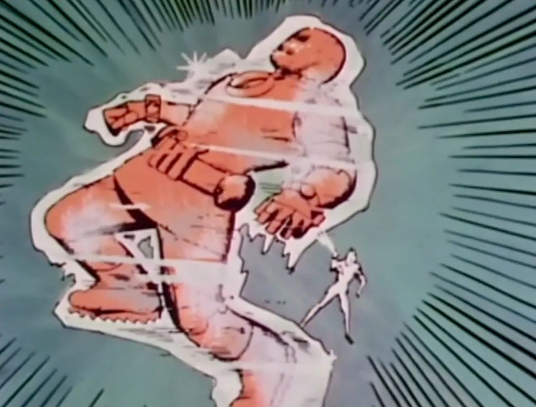 Jack Frost Freezing Iron Man