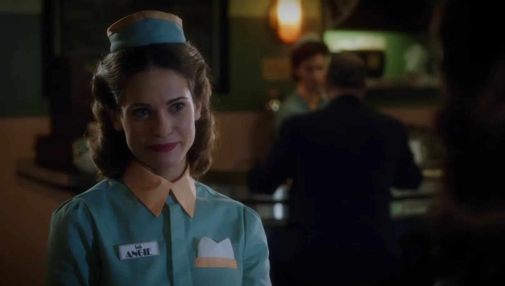 Angie tells Peggy about the Griffith