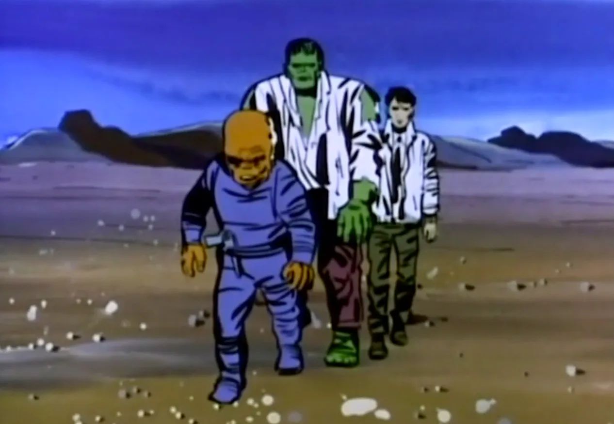 The Gorgon Controls Hulk and Rick