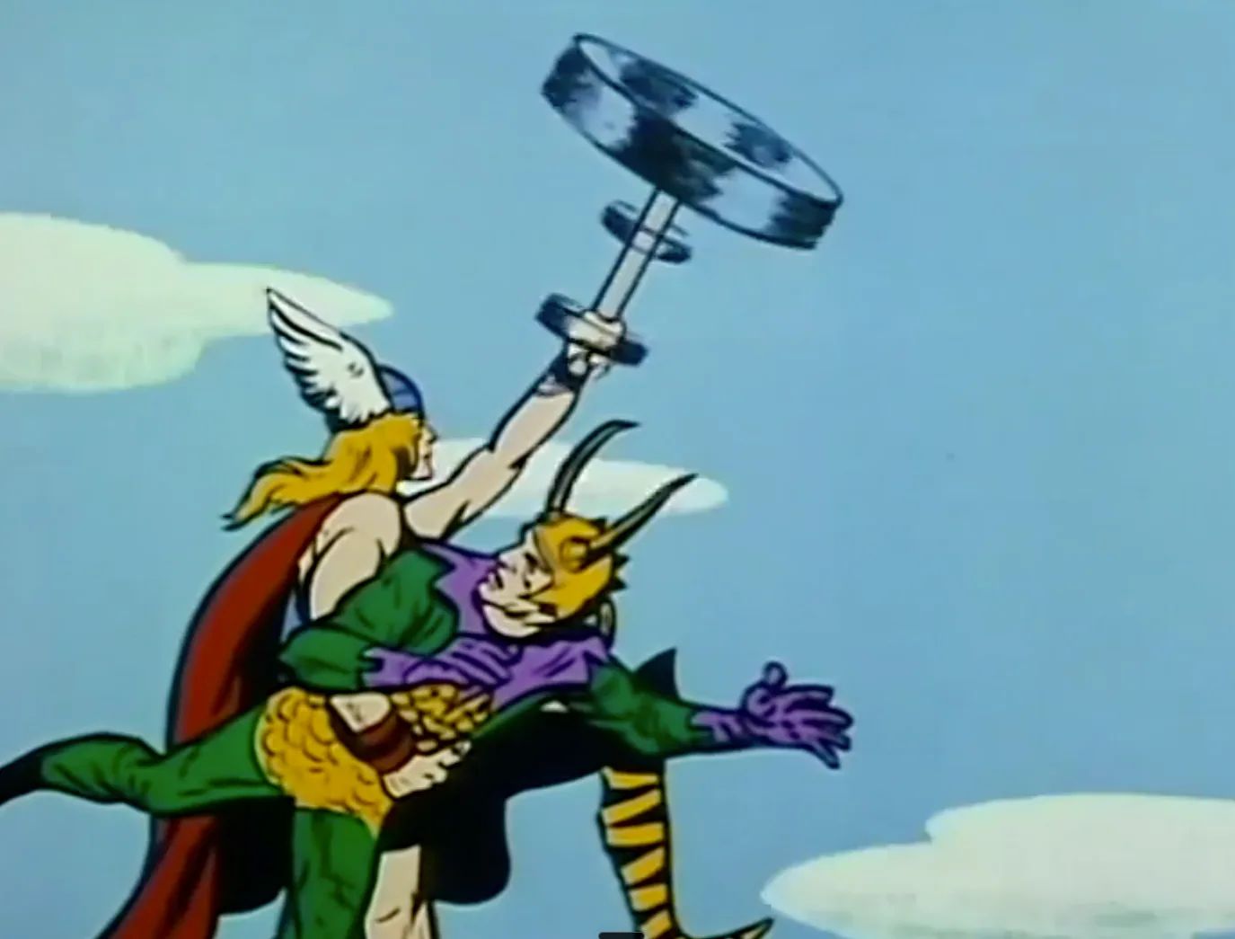 Thor Captures Loki