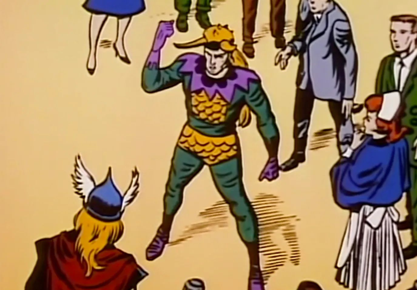 Loki Challenges Thor to Battle