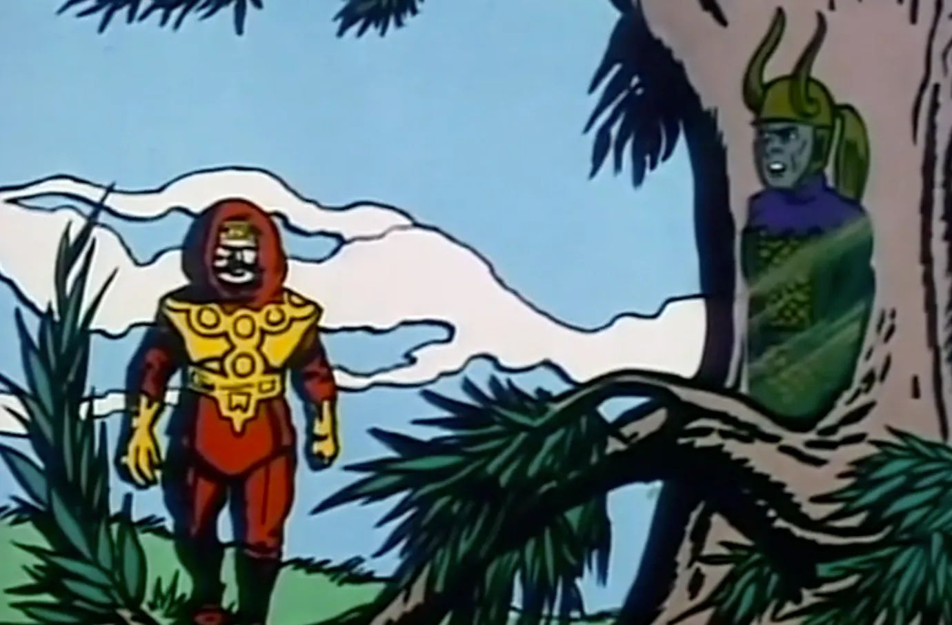 Heimdall Approaches Lokis Tree