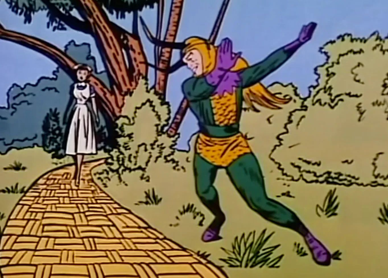 Loki Dodges Mjolnir