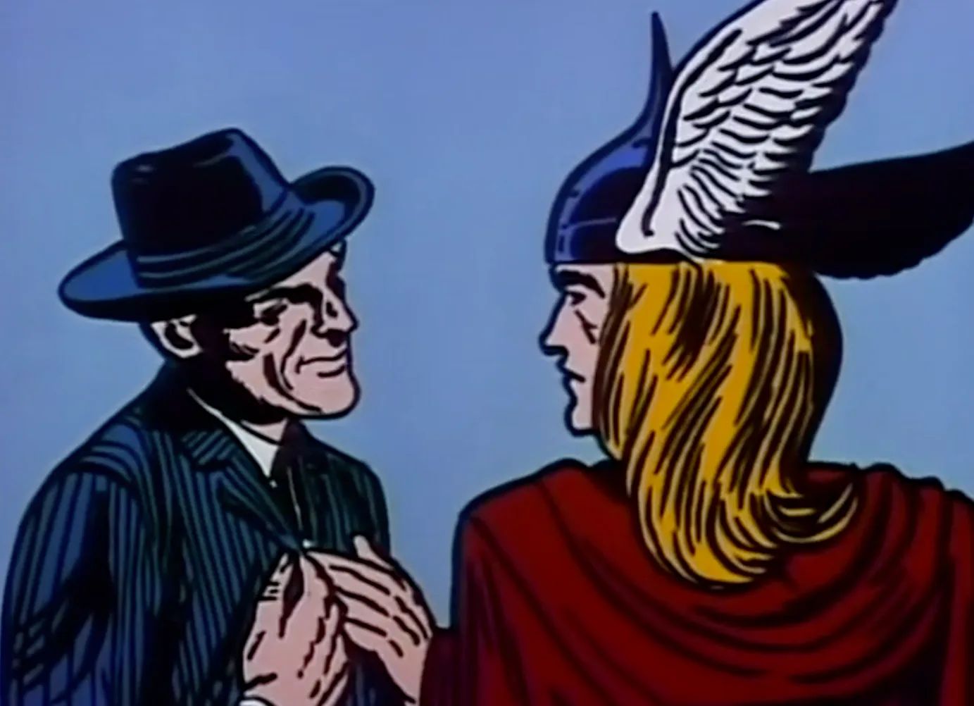 Thor Meets Loki in Disguise
