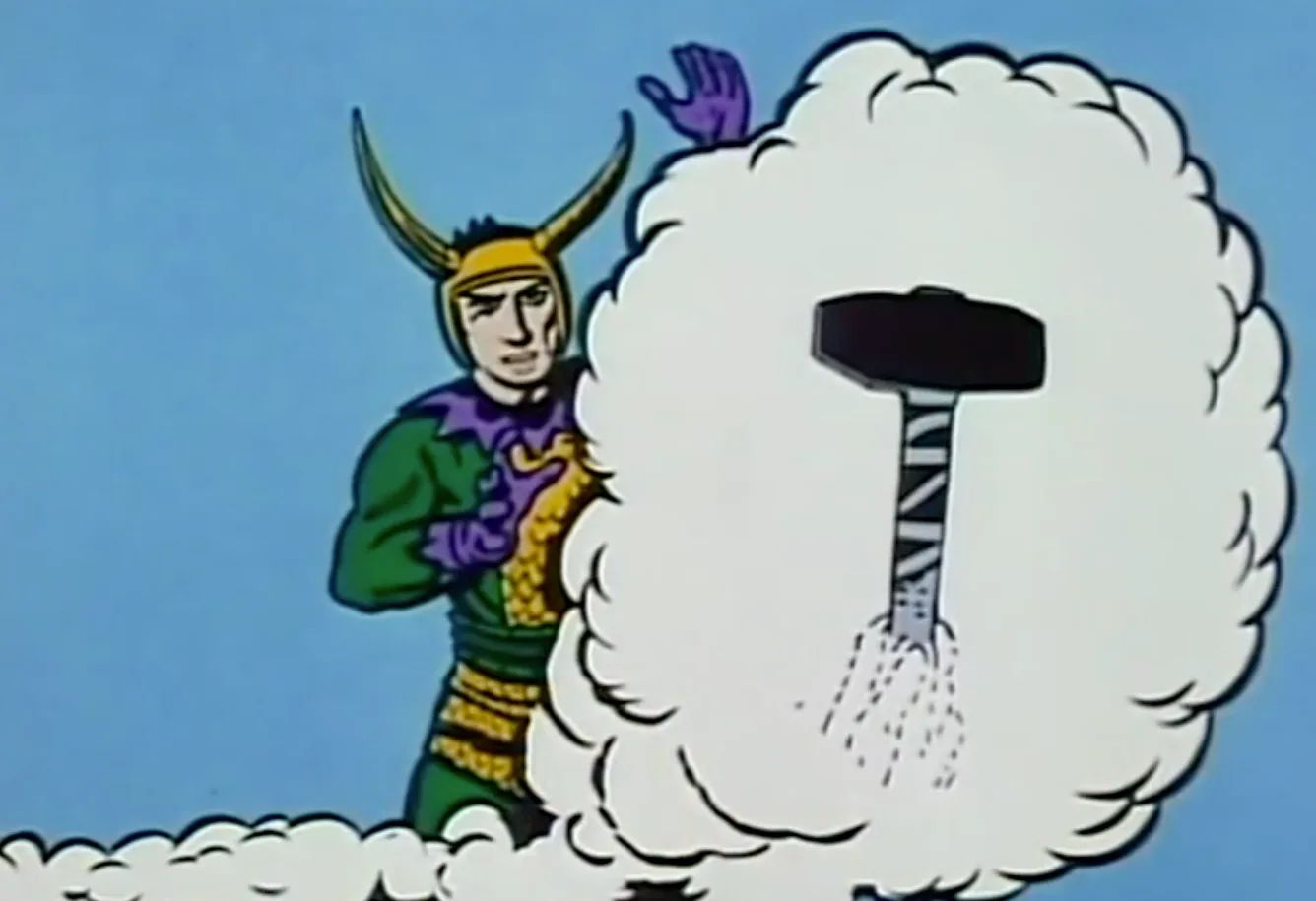 Loki Summons Mjolnir