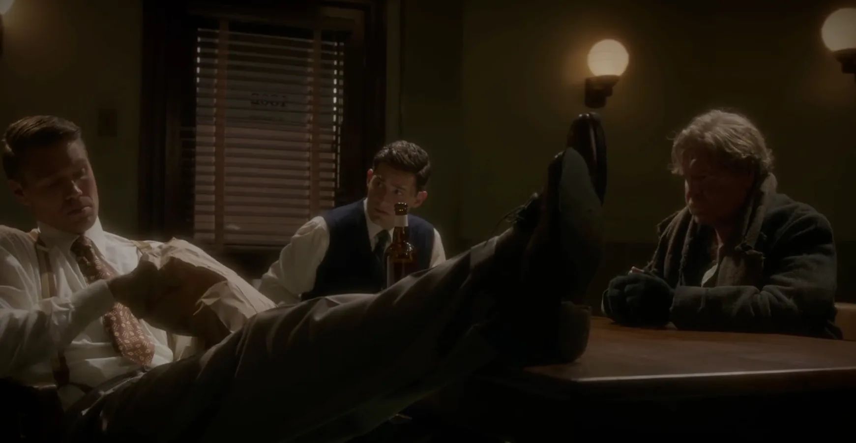 Thompson Brings Food and Drink to Sousas Interrogation of Frank