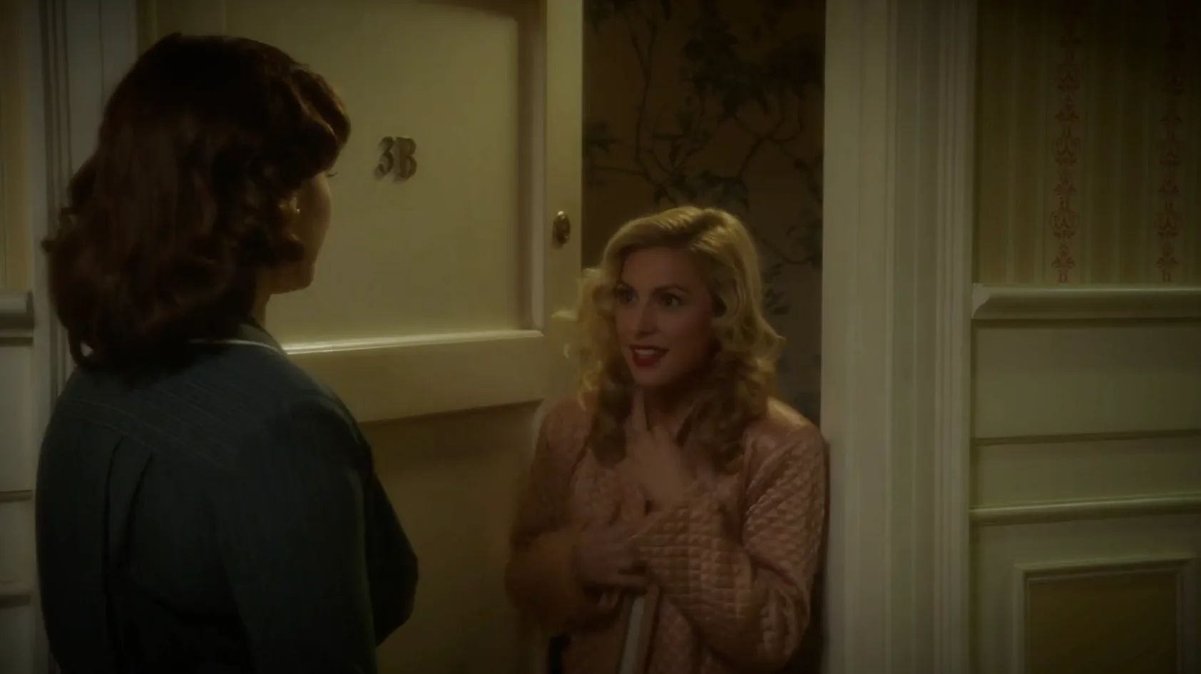 Lorraine Answers Her Door