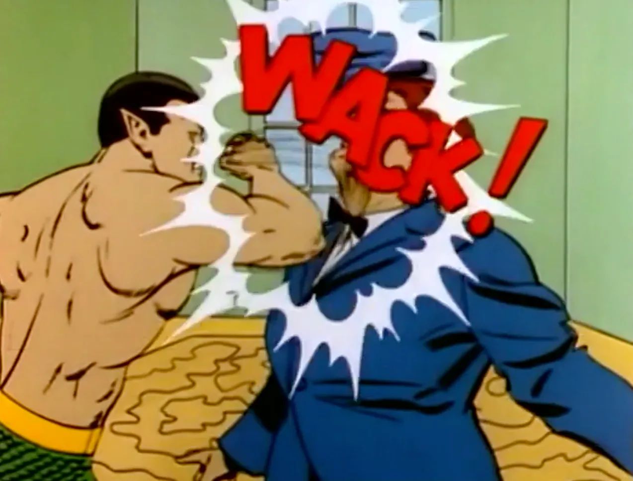 George Tries to Take Namor by Force