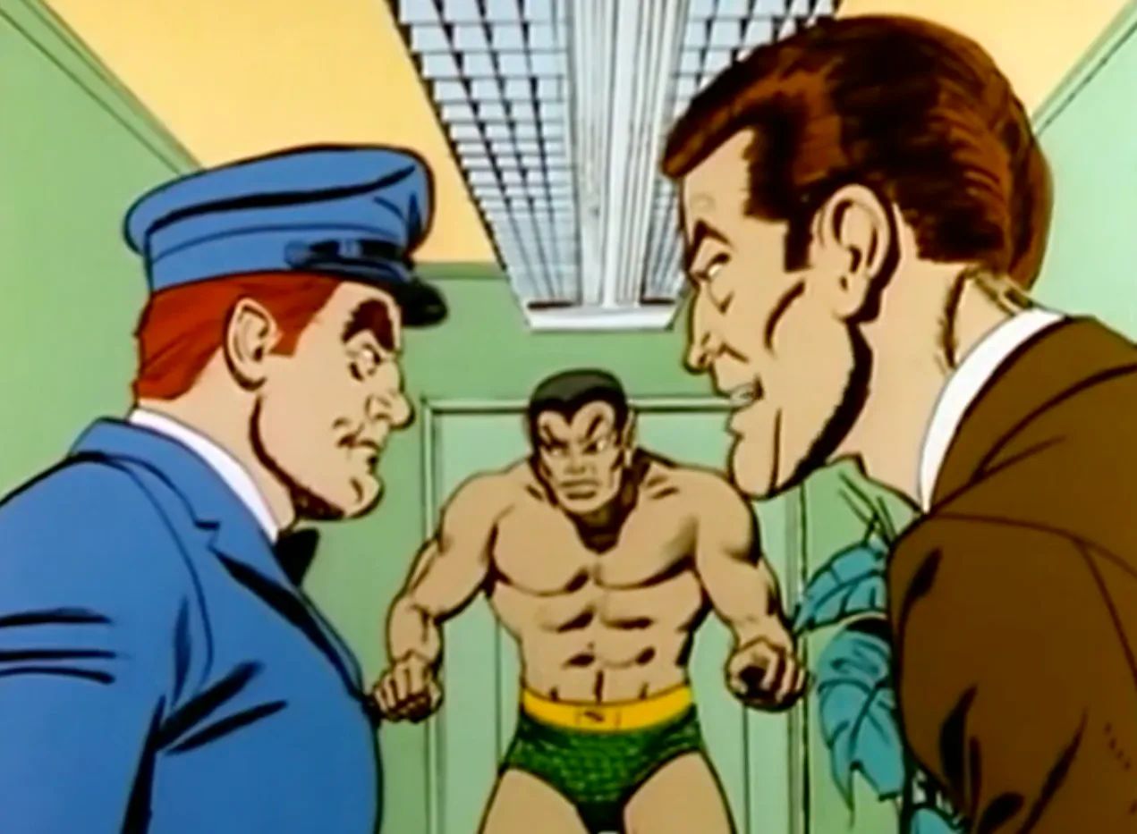 George and Freddy Confront Namor