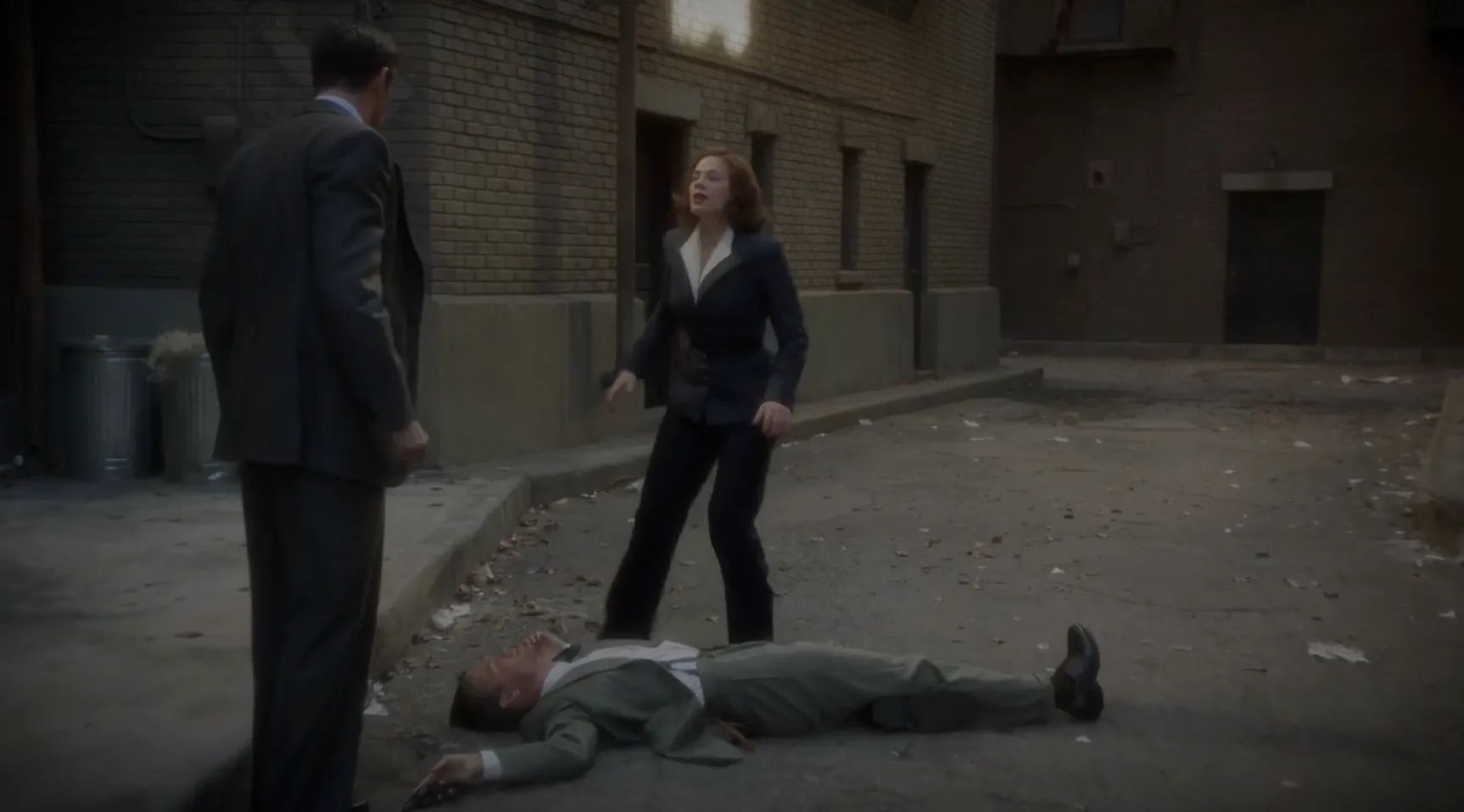 Peggy Knocks Out Thompson