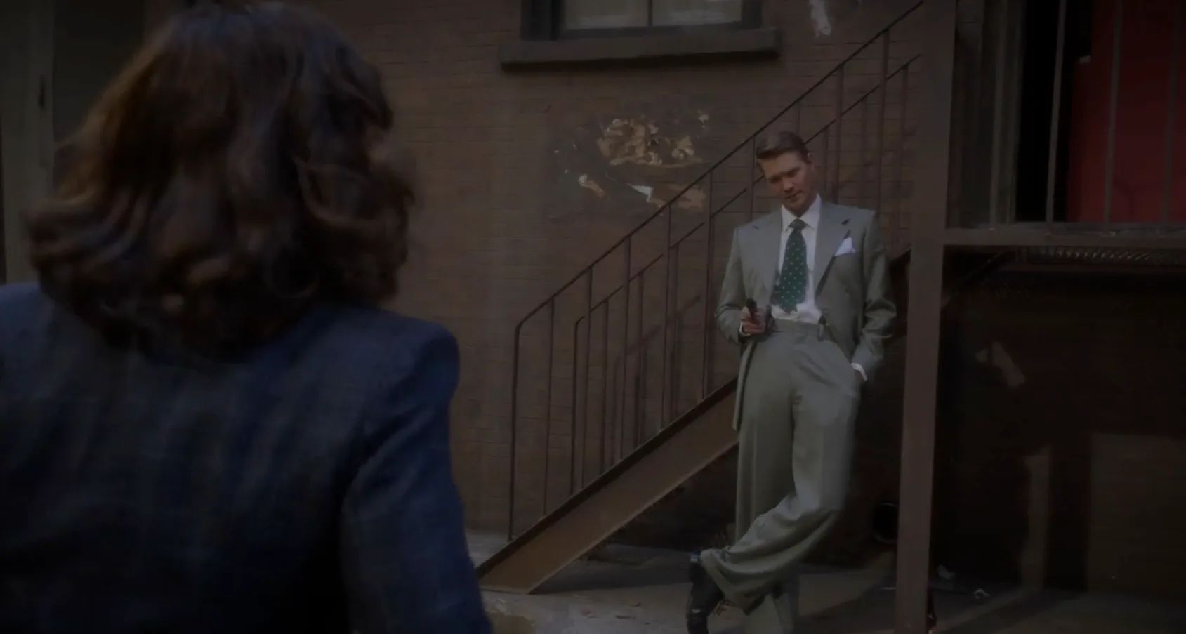 Thompson Gets the Drop on Peggy