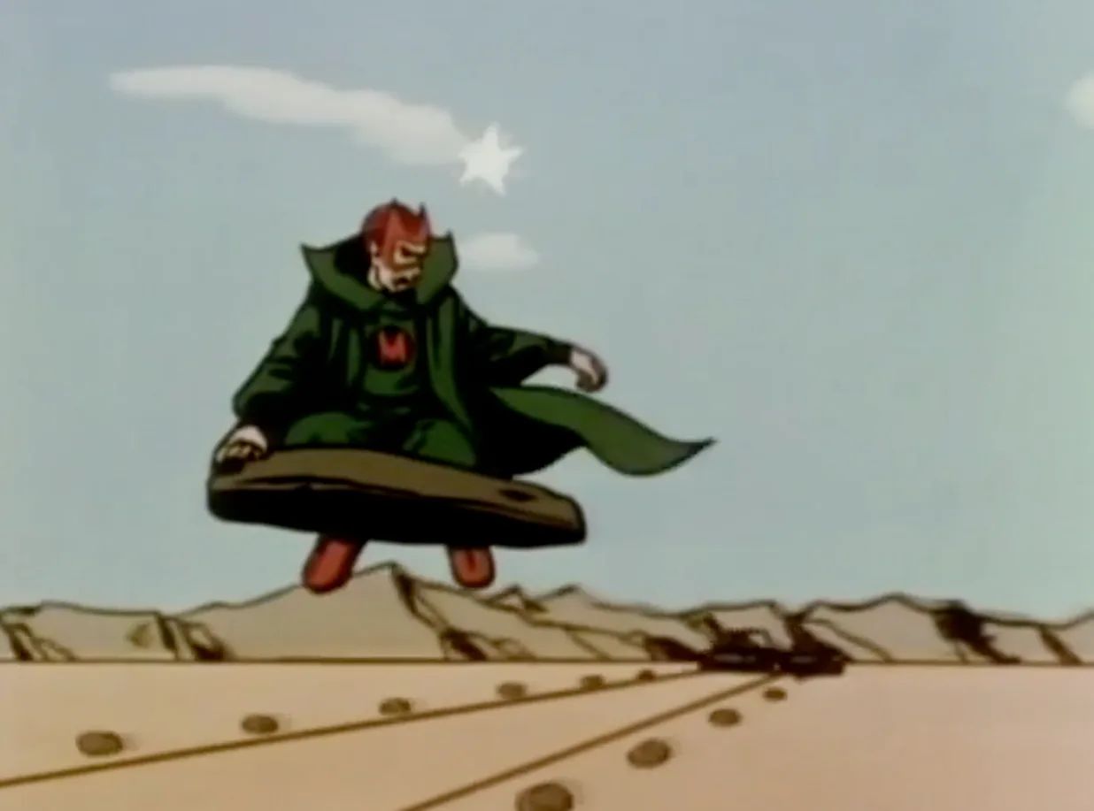 The Mandarin Flees
