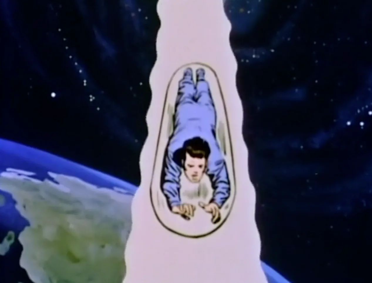 Rick is Beamed Back to Earth