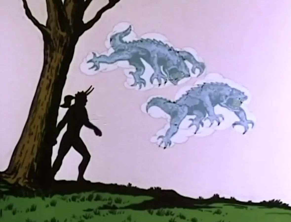 Loki Turns The Clouds Into Dragons