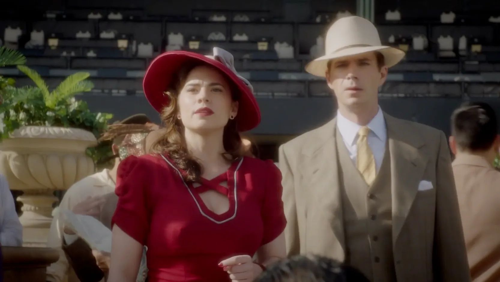 Peggy And Jarvis at The Races