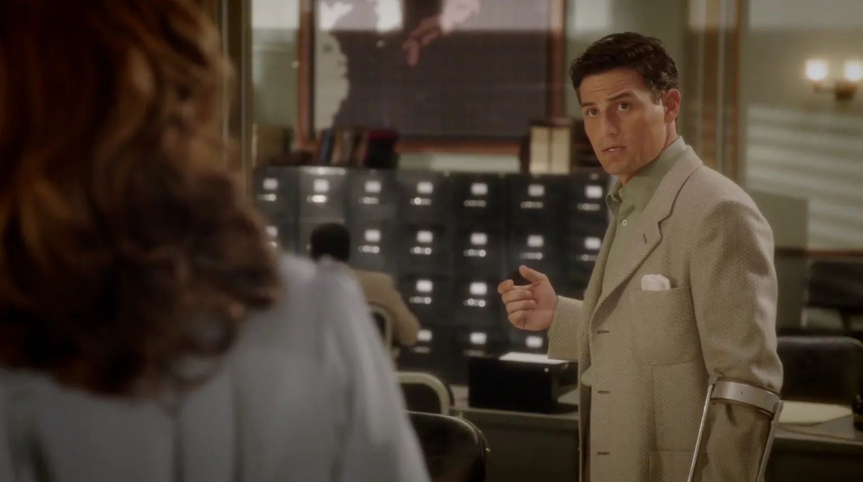 Sousa Discovers That Thompson Sent Peggy