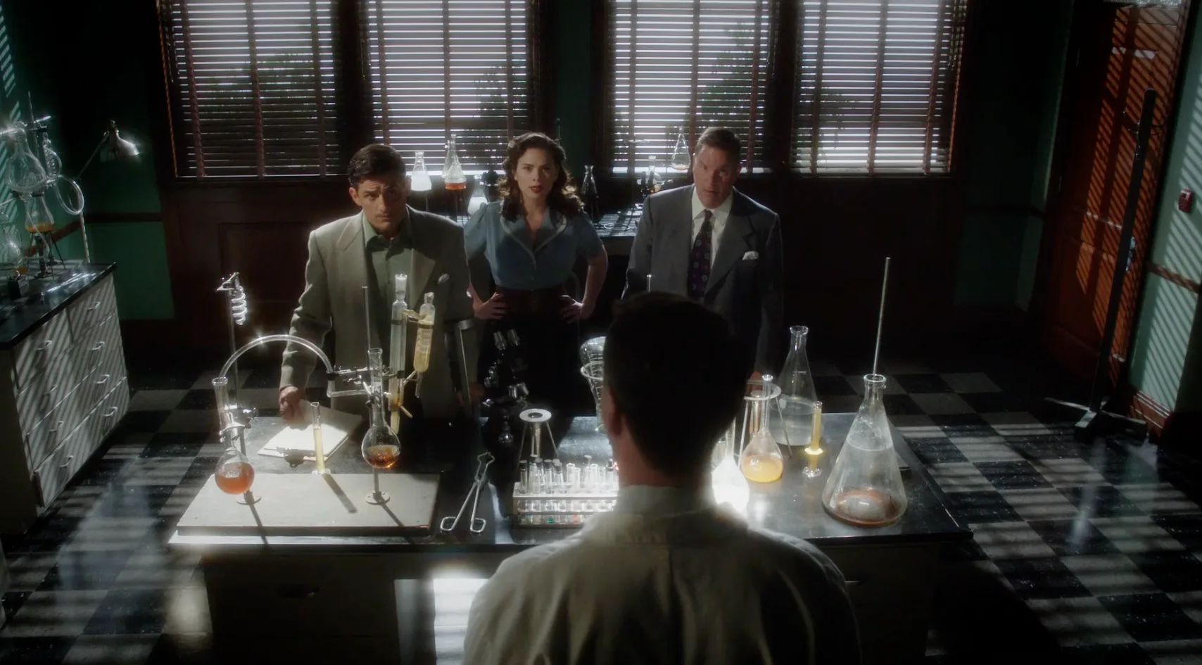 Sousa, Carter, and Henry Talk to Samberly