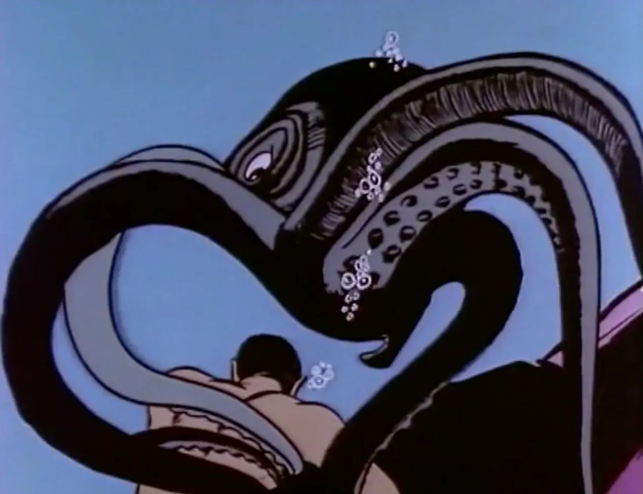 Namor Fights The Squid