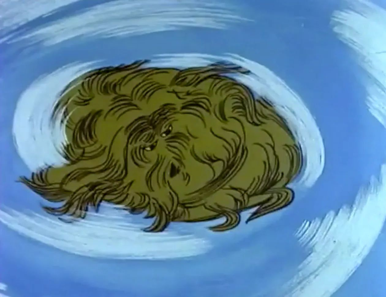 Seaweed Man Becomes A Whirlpool