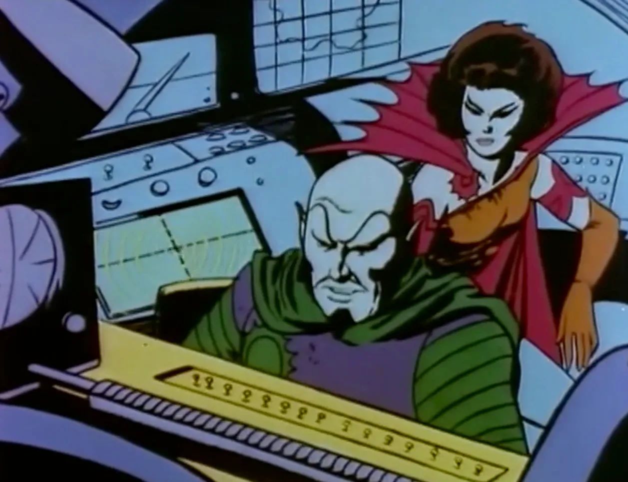 Krang Watches Namor's Progress