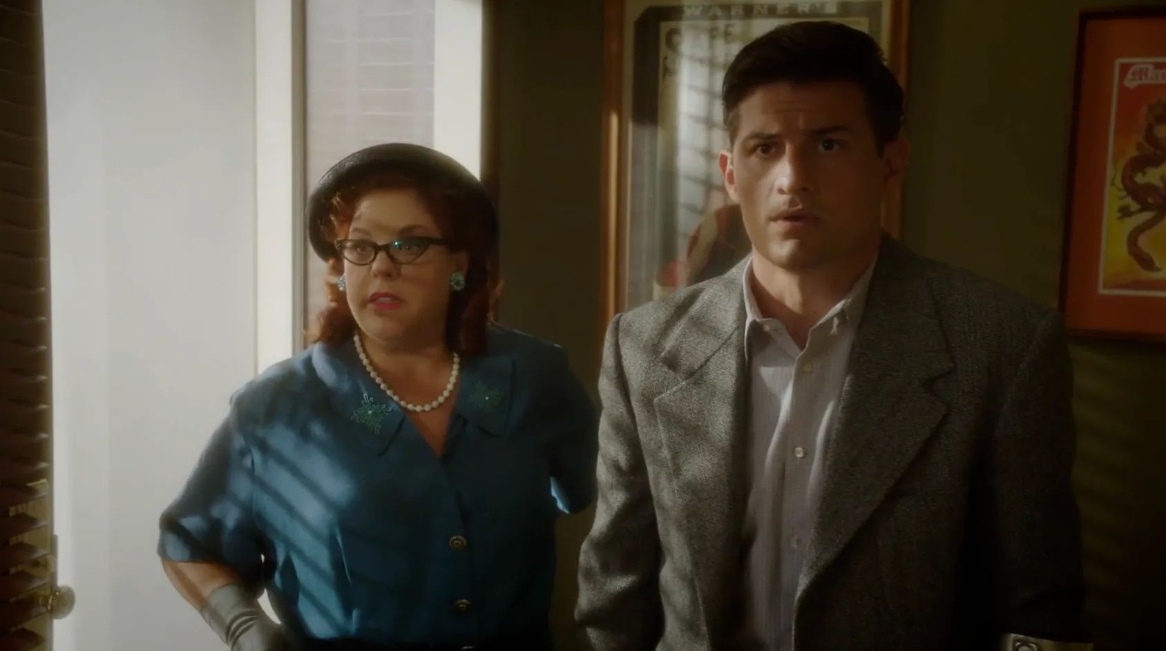 Sousa and Rose Walk in On Peggy and Violet