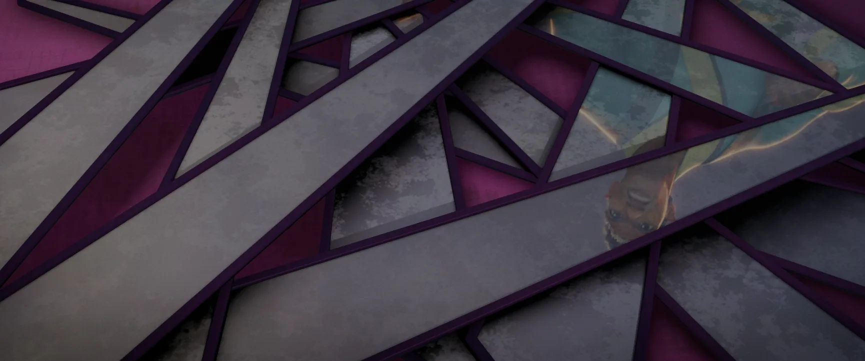 The Broken Vibranium Fan Shield