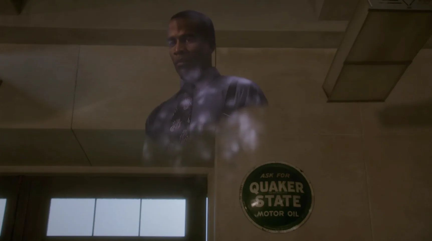 Jason is Sprayed With Howard's Formula