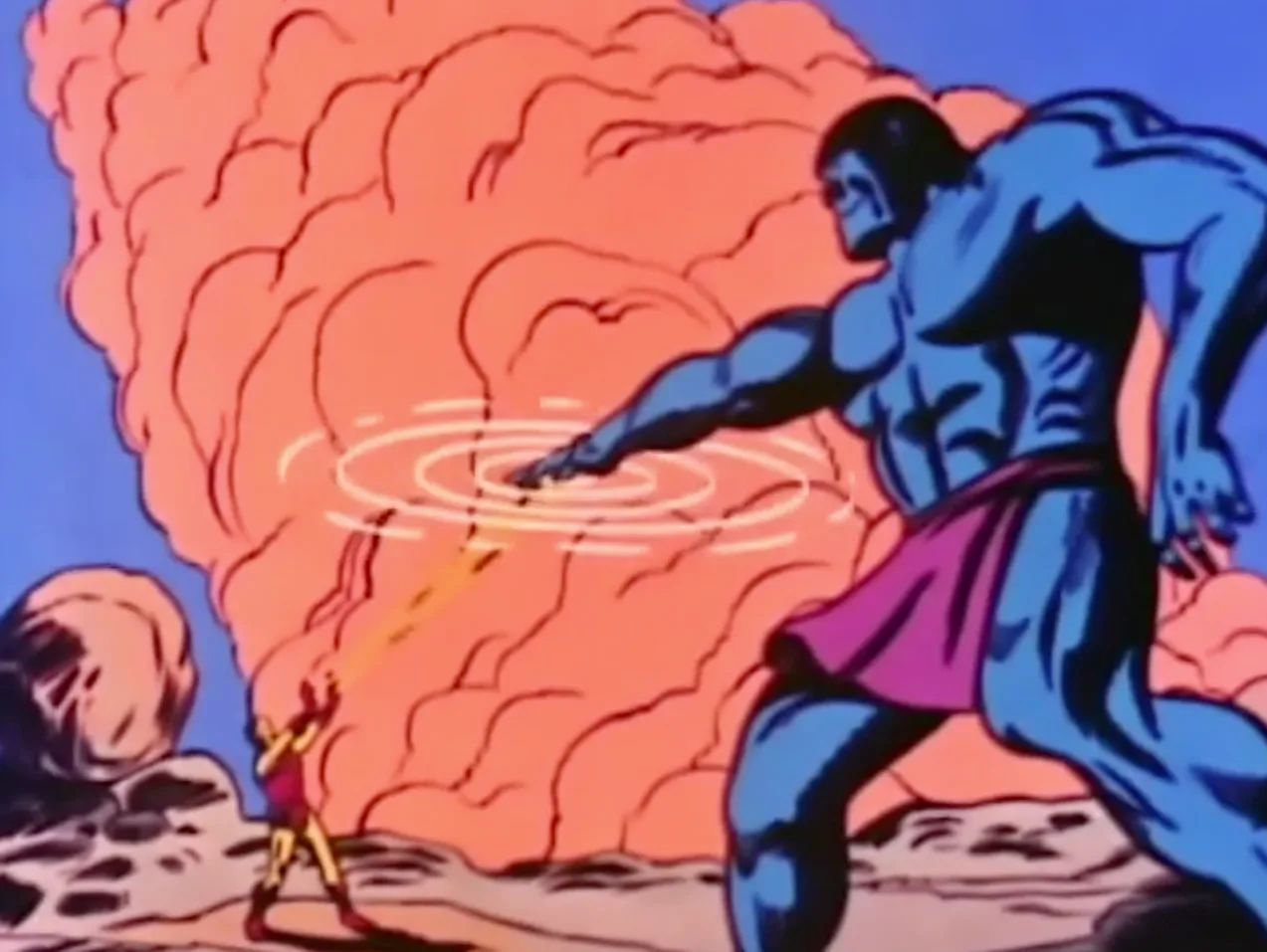 Ultimo Blocks Iron Man's Repulsor