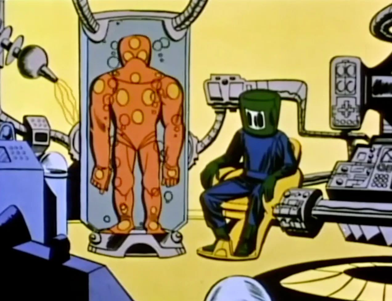 The Leader Prepares His Humanoids